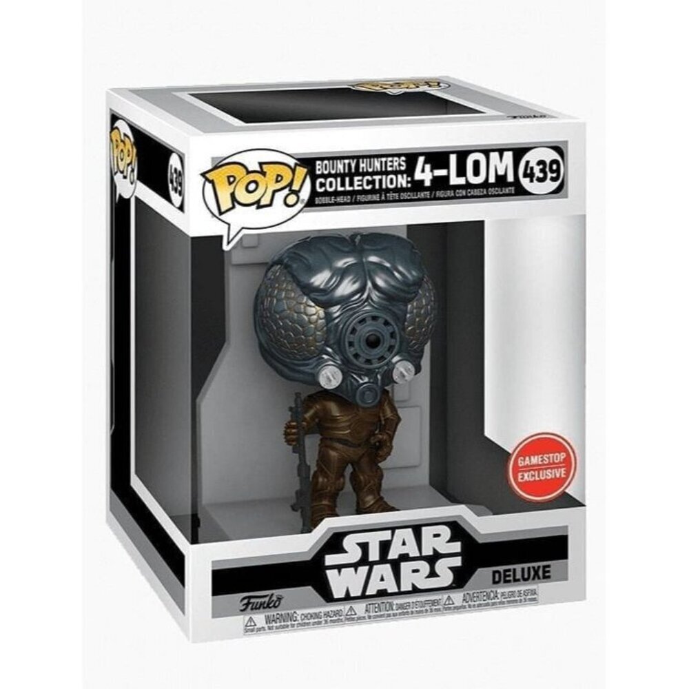 Funko POP! Star Wars – 4-LOM #439 Bounty Hunters Deluxe Exclusive – New In Box